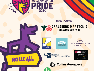 Wolverhampton Pride 2024 official sponsors