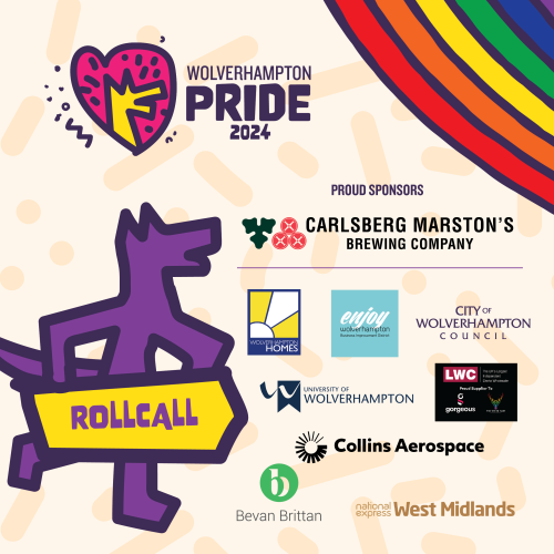 Wolverhampton Pride 2024 official sponsors