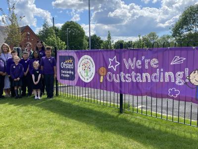 Staff and pupils at Bushbury Lane Academy are celebrating their Outstanding judgment from Ofsted