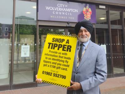 Councillor Bhupinder Gakhal, Cabinet Member for Resident Services at City of Wolverhampton Council