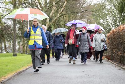 Come rain or shine, the Walking for Health walk at Bantock Park is guaranteed a good turnout