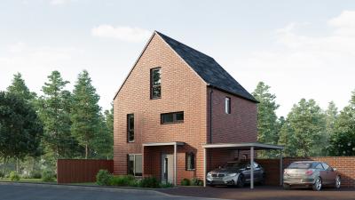 Artist impression of one of the homes that will be available: Beech – 4 bed detached house