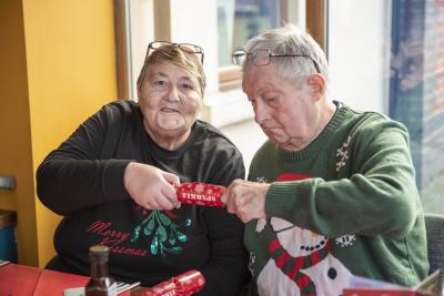 Carers and the people they care for enjoyed a festive treat with the Carer Support Team