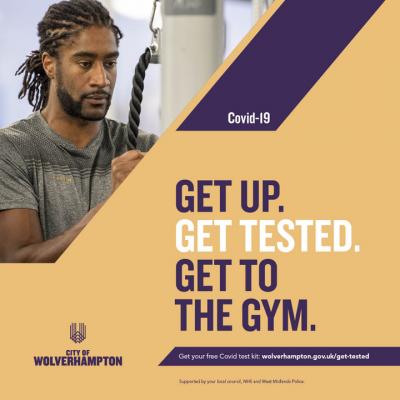 Campaign urges us to Get Up, Get Tested, Get to the Gym