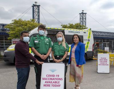 Covid-19 vaccination pop-up clinic available at Bilston Market