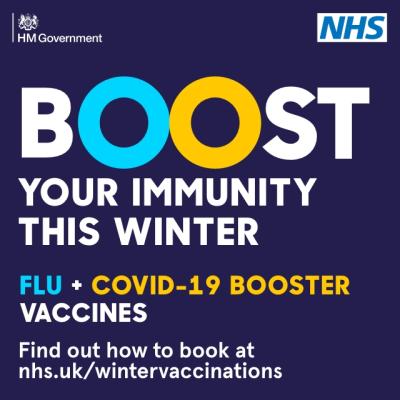 Health and social care staff, carers and others are being reminded to get their Covid-19 and flu vaccinations as soon as they can, to help protect themselves and the people they care for this winter
