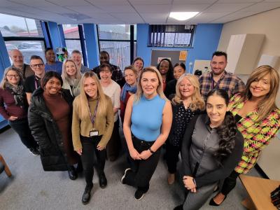 The City of Wolverhampton Council’s Cabinet Member for Children and Young People Councillor Beverley Momenabadi met with members of Wolverhampton's Youth Offending Team who are delivering the Turnaround youth early intervention programme led by the Ministry of Justice