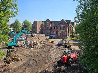 Works ongoing to bring former Eye Infirmary site back to life