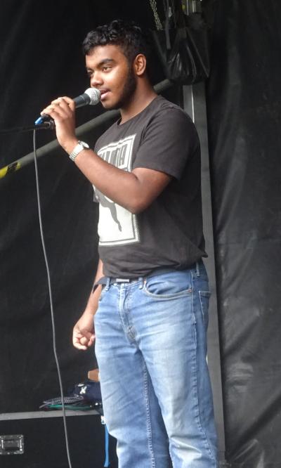An artist performs at the Same Difference festival, more of which will now be staged thanks to the successful Wolverhampton: City of Youth Culture bid