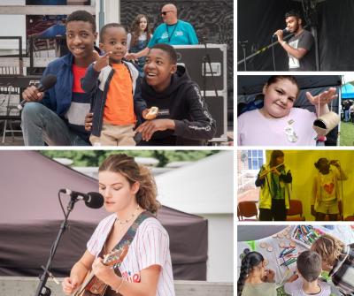 The popular Same Difference festival provides a wide range of activities for children and young people