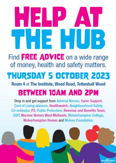 Free support and advice on offer at city’s next Help at the Hub day 