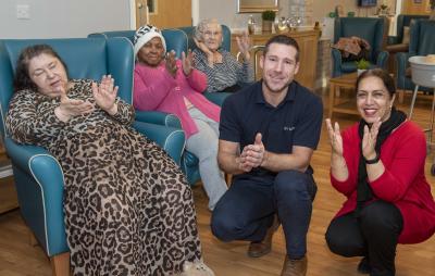 Exercise programme will help care home residents keep active