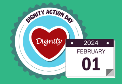 Thursday is Dignity Action Day - an annual opportunity for health and social care workers and members of the public to uphold people's rights to dignity and provide a truly memorable day for people who use care services