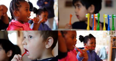 Children become Brilliant Brushers in fight against tooth decay