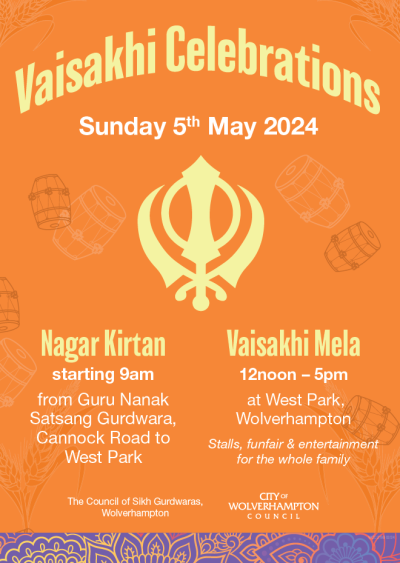 The countdown to Vaisakhi has begun, with thousands of visitors expected at Wolverhampton's premier park for the annual celebrations in May