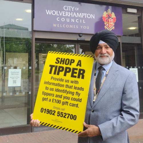 Councillor Bhupinder Gakhal, Cabinet Member for Resident Services at City of Wolverhampton Council