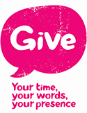 Give some time to support others logo