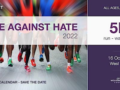 People in Wolverhampton are being encouraged to join the Race Against Hate at West Park 