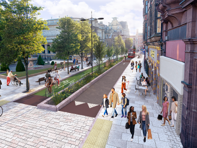 City Centre Public Realm phase 2 ( Lichfield Street and Queen Square) consultation Header