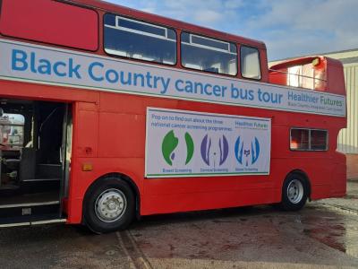 Cancer awareness bus to arrive in Wolverhampton on Tuesday