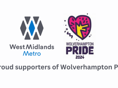 WM Metro supports Wolverhampton Pride
