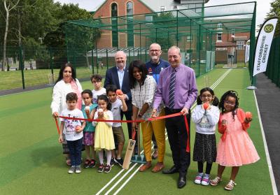 New sporting facilities in Whitmore Reans were officially opened at a family fun day over the weekend