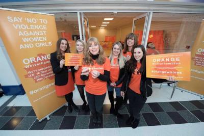 Shoppers invited to visit #OrangeWolves pop-up shop