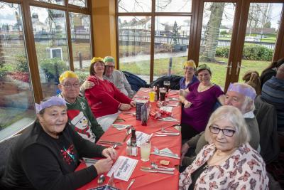 Carers and the people they care for enjoyed a festive treat with the Carer Support Team
