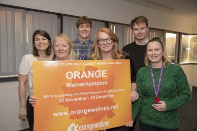 Members of staff at the City of Wolverhampton Council are supporting this year’s campaign
