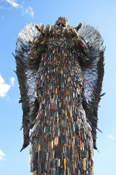  The Knife Angel will be coming to Wolverhampton later this month