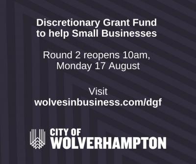Final call to businesses for Discretionary Grant applications