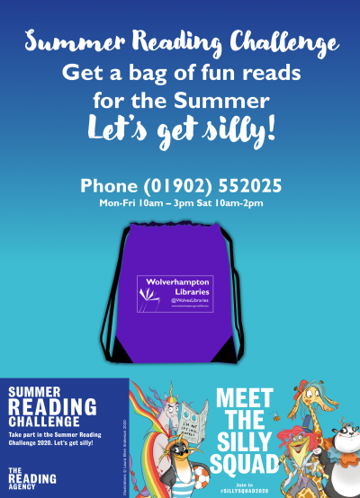 Summer Reading Challenge - Get a bag of fun reads for the Summer