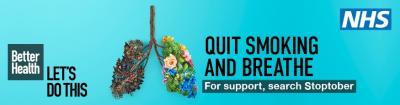 Stoptober, the 28 day stop smoking campaign, is back – and people in Wolverhampton are being encouraged to sign up and put their lungs first, strengthen their immune system and breathe easier ahead of the winter flu season