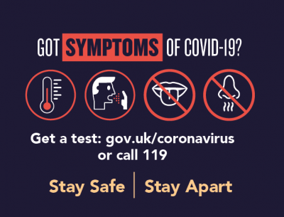 Got symptoms of COVID-19 - Get a Test