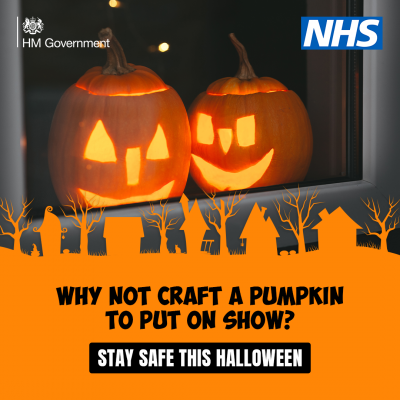 Halloween celebrations will need to be a little different this year because of the coronavirus pandemic – and health chiefs are urging people to take extra care