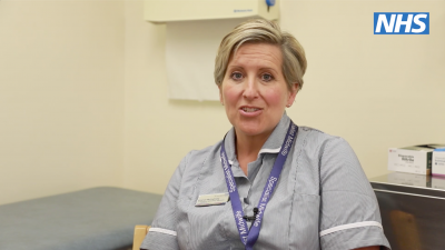 Emma McCartney, a midwife with the Royal Wolverhampton NHS Trust