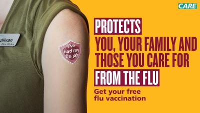 Get flu jab to protect yourself and the people you care for
