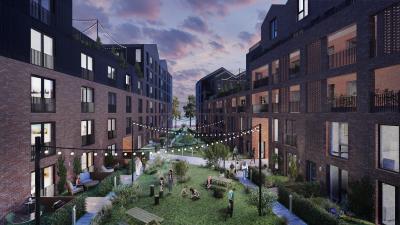 370 new homes in the heart of Wolverhampton’s historic Canalside Quarter