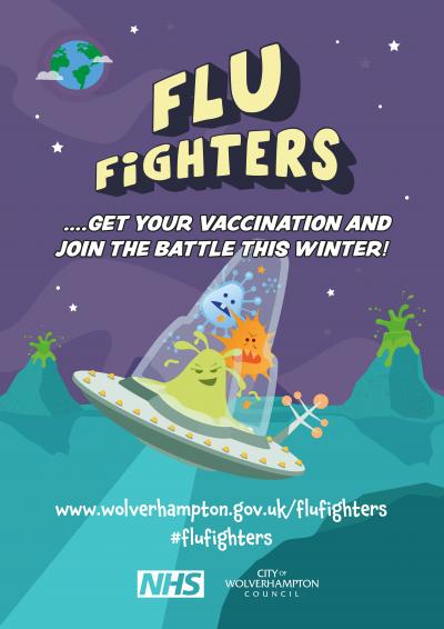 This year’s exciting Flu Fighters adventure, Flu Fighters in Close Encounters of the Germed Kind