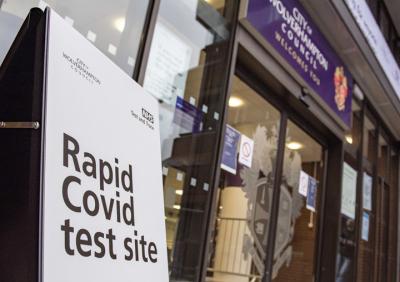Praise for community for leading way in rapid testing
