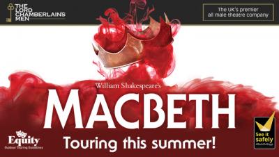 Open air theatre returns to Wolverhampton in late summer with a thrilling and powerful production of Shakespeare’s Macbeth at Bantock House Museum and Park