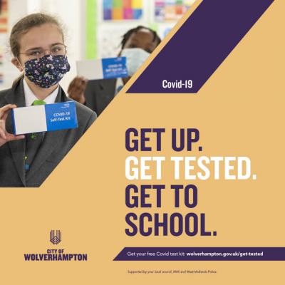 Campaign urges us to Get Up, Get Tested, Get to School