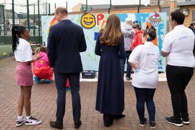 Young people at fore as The Duke and Duchess of Cambridge visit