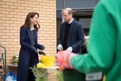 Children and young people were front and centre as The Duke and Duchess of Cambridge visited Wolverhampton