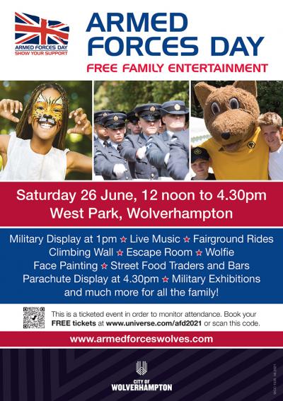 Free family fun day to mark Armed Forces Day  