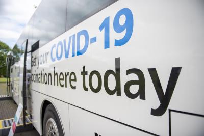 The Covid-19 vaccine bus will be arriving in East Park this week, offering walk in Covid-19 jabs to anyone over the age of 18