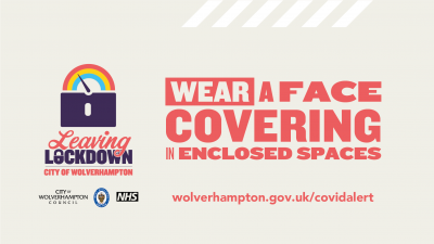 Wear a Face Covering in Enclosed Spaces