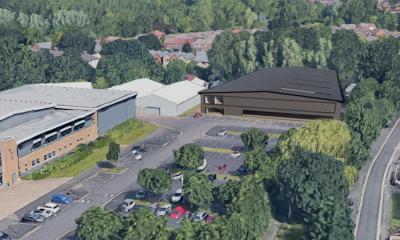 A computer generated image of the new technical centre at City of Wolverhampton College’s Wellington Road campus in Bilston