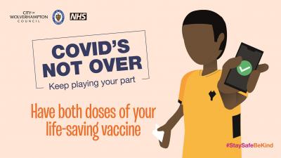 Residents are being urged to grab their Covid-19 jab to reduce the risk they face from the potentially deadly virus 