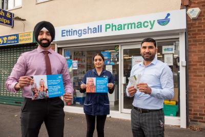Ettingshall Pharmacy, one of the participating locations